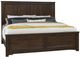 Artisan & Post by Vaughan-Bassett Crafted Cherry Bedroom by Ben & Erin Napier Dark King Panel Bed-0