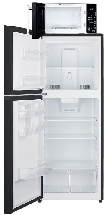 Summit® 2 Piece Black Kitchen Package -3