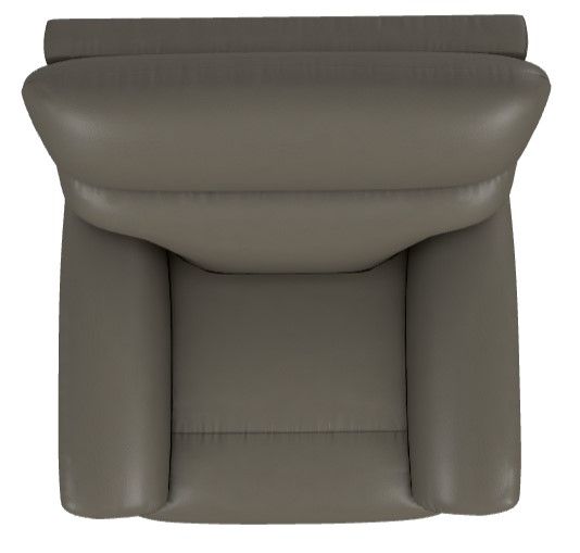 La-Z-Boy® Trouper Tar Power Rocking Recliner with Headrest and Lumbar-4