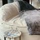 CordaRoy's® Nest Ecru Terry Corduroy Queen Adult Bean Bag Chair-1