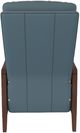 Best® Home Furnishings Customizable Ryberson Leather Power High Leg Recliner with Dark Walnut Legs-3