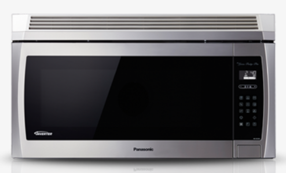 Panasonic genius prestige over the range microwave discount