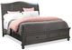 aspenhome® Oxford Peppercorn California King Sleigh Storage Bed-0