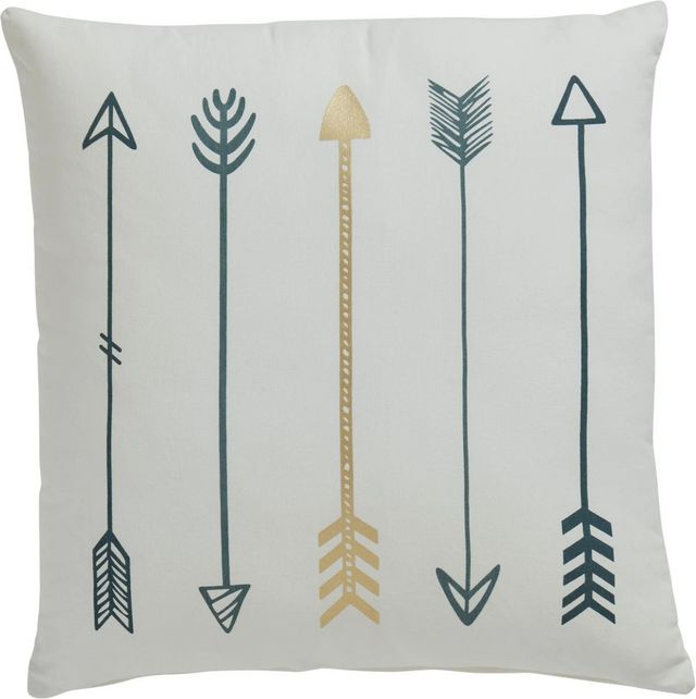 Signature Design by Ashley® Gyldan Gold/Teal/White Pillow