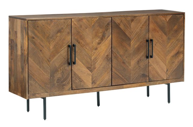 Signature Design by Ashley® Prattville Brown Accent Cabinet-0