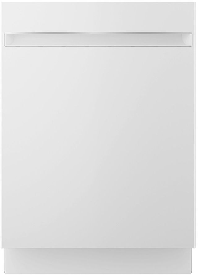 GE® 24'' White Tall Tub Top Control Built-In Dishwasher with Auto Open Dry, 50 dB-0