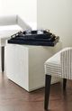 Chelsea House Captiva White Bunching Table-2