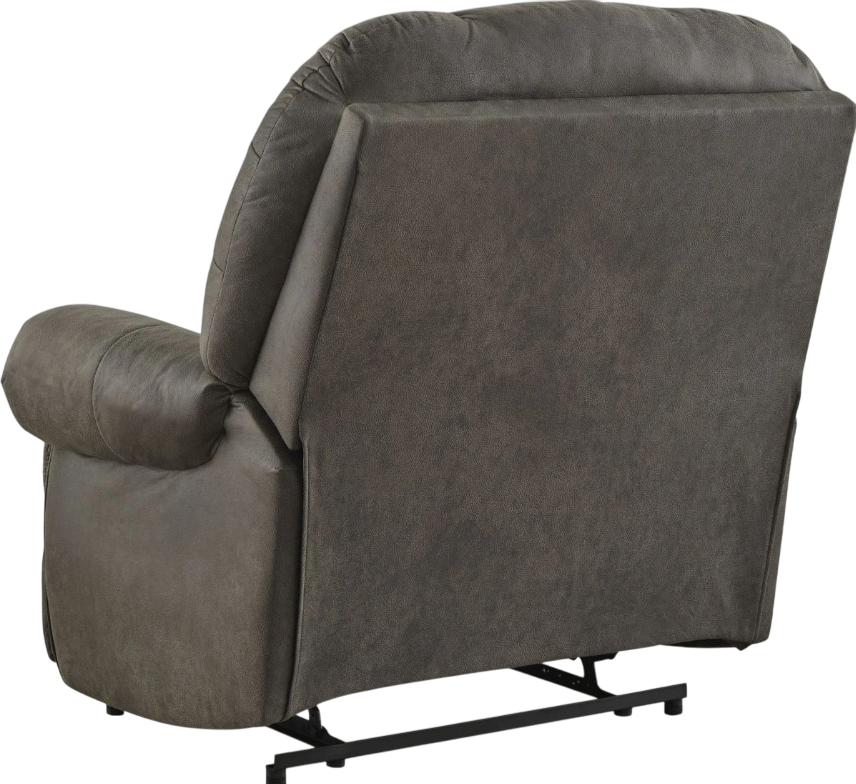 Signature Design by Ashley® Camera Time Gunmetal Manual Recliner