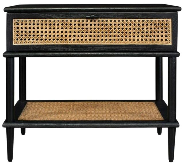 Uttermost® Coast Black Side Table-0