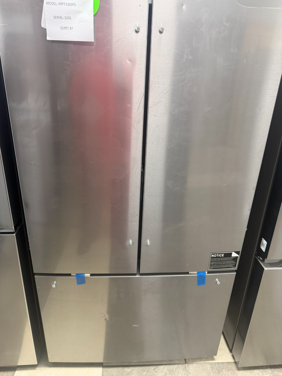 KitchenAid® 36" 31 Cu. Ft PrintShield® Stainless Steel French Door Refrigerator with Internal Water Dispenser