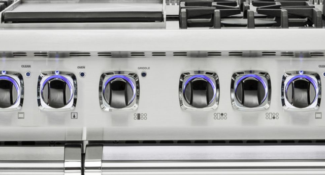 Viking® 7 Series 48" White Pro Style Dual Fuel Natural Gas Range-2