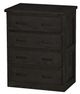Crate Designs™ Furniture Espresso Chest with Lacquer Finish Top Only-0