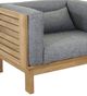 YHD Kelvin Brown/Gray Lounge Chair-1