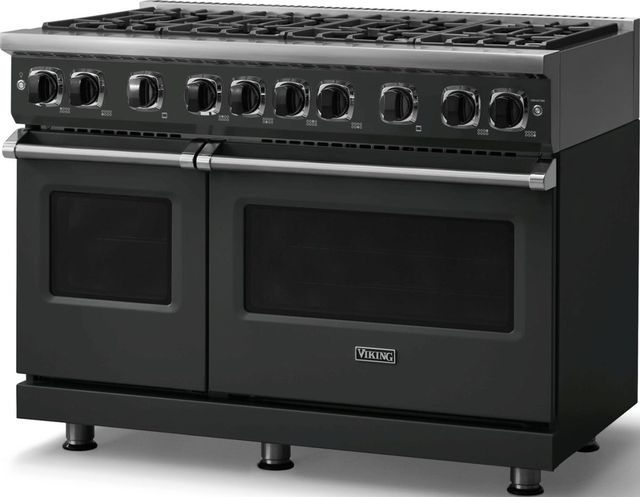 Viking® 7 Series 48'' Antique Bronze Pro Style Natural Gas Range-3