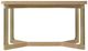 Hooker® Furniture Banyon Bay Desert Oak Counter Gathering Table with Brushed Brass Base-2