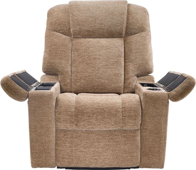 UltraComfort™ Venice Sand Medium Power Lift Recliner with Nirvana™ Swedish Massage-3