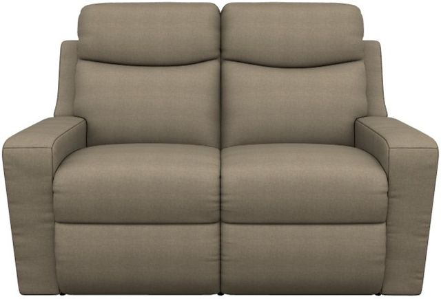 La-Z-Boy® Emmons Brindle Power Reclining Loveseat with Headrest-1
