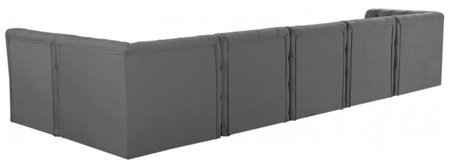 Meridian Furniture Tuft 6-Piece Grey Modular Sectional Set-1