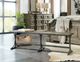 Hooker® Furniture La Grange Von Rosenberg Black/Wash Off Bed Bench-3