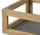 A & B Home 2-Piece Dark Gray/Weathered Brown Planter Set-3