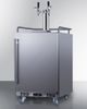 Summit® Commercial 24" Stainless Steel Built-In Outdoor Beer Kegerator-2