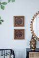 A & B Home 2-Piece Copper 3D Wall Decor Set-5