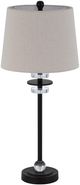 Cal® Lighting & Accessories Sitka 2-Piece Black Buffet Lamp Set-2