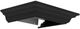 ZLINE Black Stainless Steel Range Hood Crown Molding-1