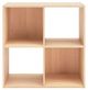 Signature Design by Ashley® Piperton Tan Four Cube Organizer-1