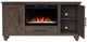 Legends Home Real Cozy Liberty Barnwood 64" Fireplace Console-3