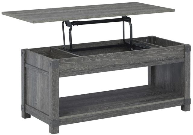 Signature Design by Ashley® Freedan Grayish Brown Coffee Table-2