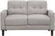 Coaster® Bowen Beige Loveseat-1
