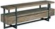 Hammary® Modern Timber Natural Raw Entertainment Console Dark Pewter Patina Frame-0