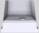 Vent-A-Hood® Designer Series 36" White Wall Mounted Range Hood-3