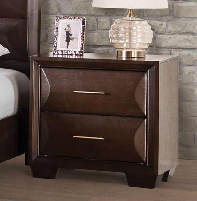 Furniture of America® Hinwitz 4-Piece Espresso Queen Bedroom Set-3