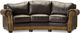 Campio Furniture Legacy Leather Wesselley Dark Brown Sofa-0