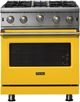 Viking® 5 Series 30" Daffodil Liquid Propane Pro Style Gas Range-0