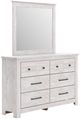 Signature Design by Ashley® Fenderport Whitewash Dresser and Mirror-0