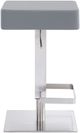 Armen Living Kaylee Grey Swivel Bar Stool-1