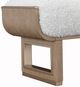 Michael Amini® West Kensington Sea Salt Caramel Bench-4