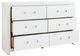 Signature Design by Ashley® Maeling White 6-Drawer Dresser-3