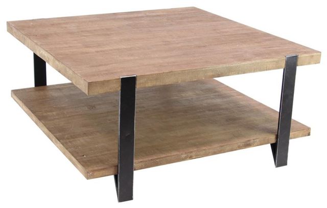 Deco Marche Brown Coffee Table-1