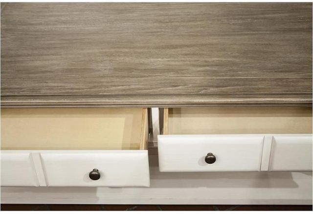 Riverside Furniture Myra Natural Leg Coffee Table with Paperwhite Base-2