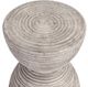 Classic Home Corey Light Gray Outdoor Concrete Accent Table-1