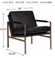 Signature Design by Ashley® Puckman Black Accent Chair-4
