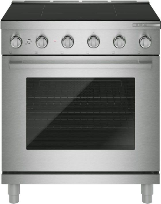 Bosch® 500 Series 30” Stainless Steel Freestanding Induction Range-0