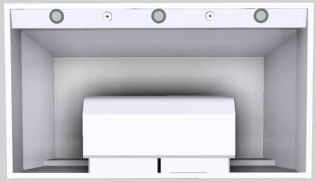 Vent-A-Hood® Designer Series 42" White Wall Mounted Range Hood-4