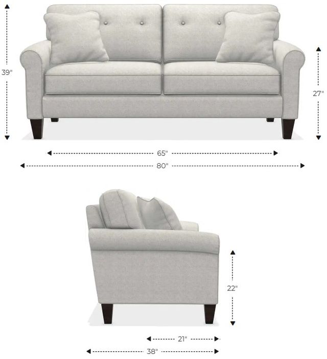 La-Z-Boy® Laurel Hazel Sofa-2