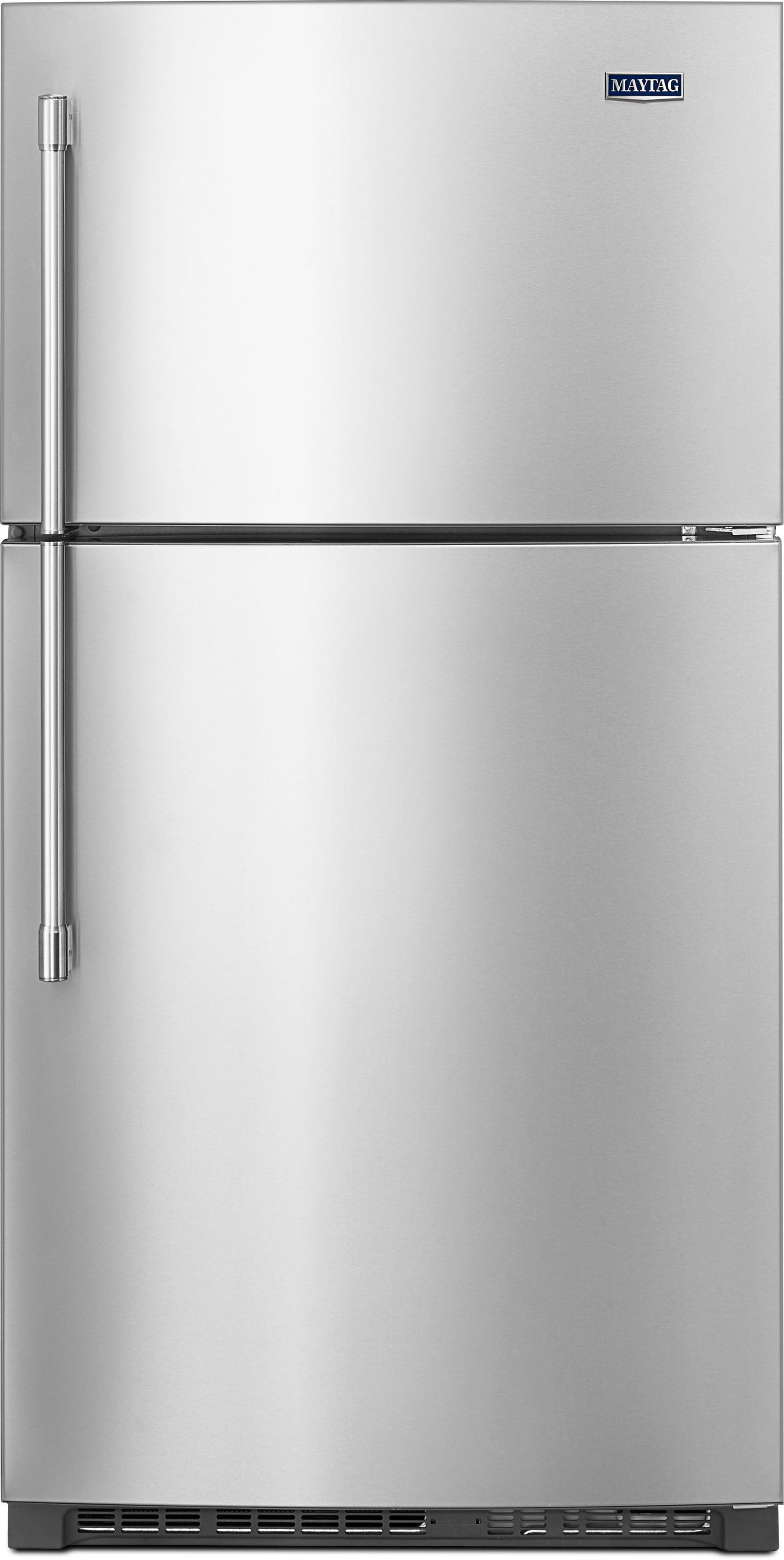Maytag® 33" 21.2 Cu. Ft. Fingerprint Resistant Stainless Steel Top Freezer Refrigerator