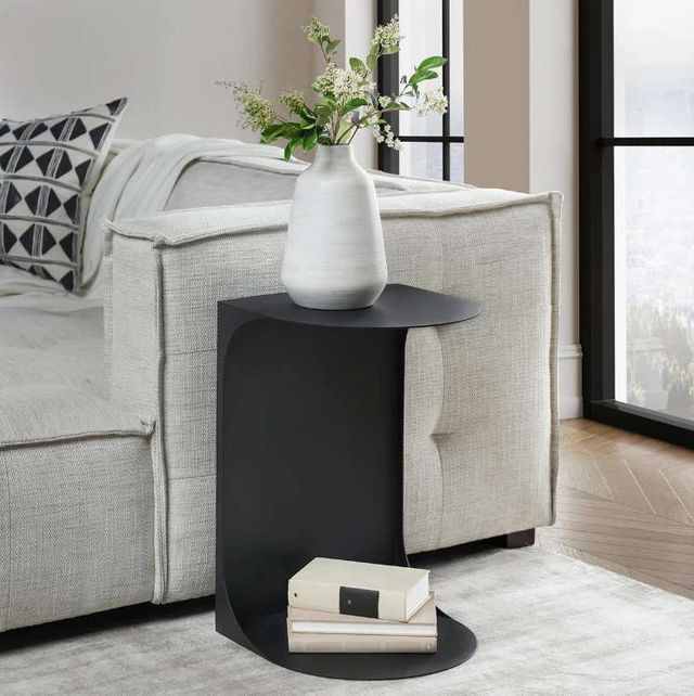 Classic Home Cote Black Accent Table-1
